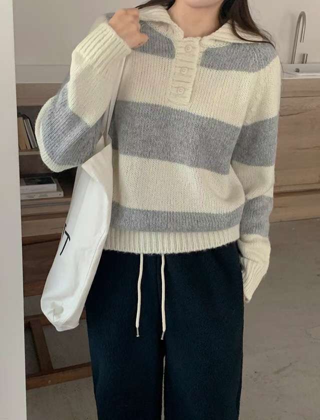 KNITPIA-니트피아-T東大門㊣直郵女士新款人氣推薦針織衫TWELVE-OT針織衫圖色1