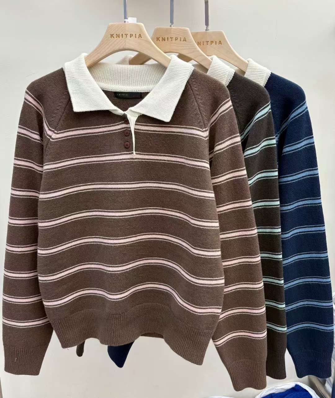 KNITPIA-니트피아-T東大門㊣代購女士新款推薦時尚針織衫TWELVE-OT針織衫圖色3左三色