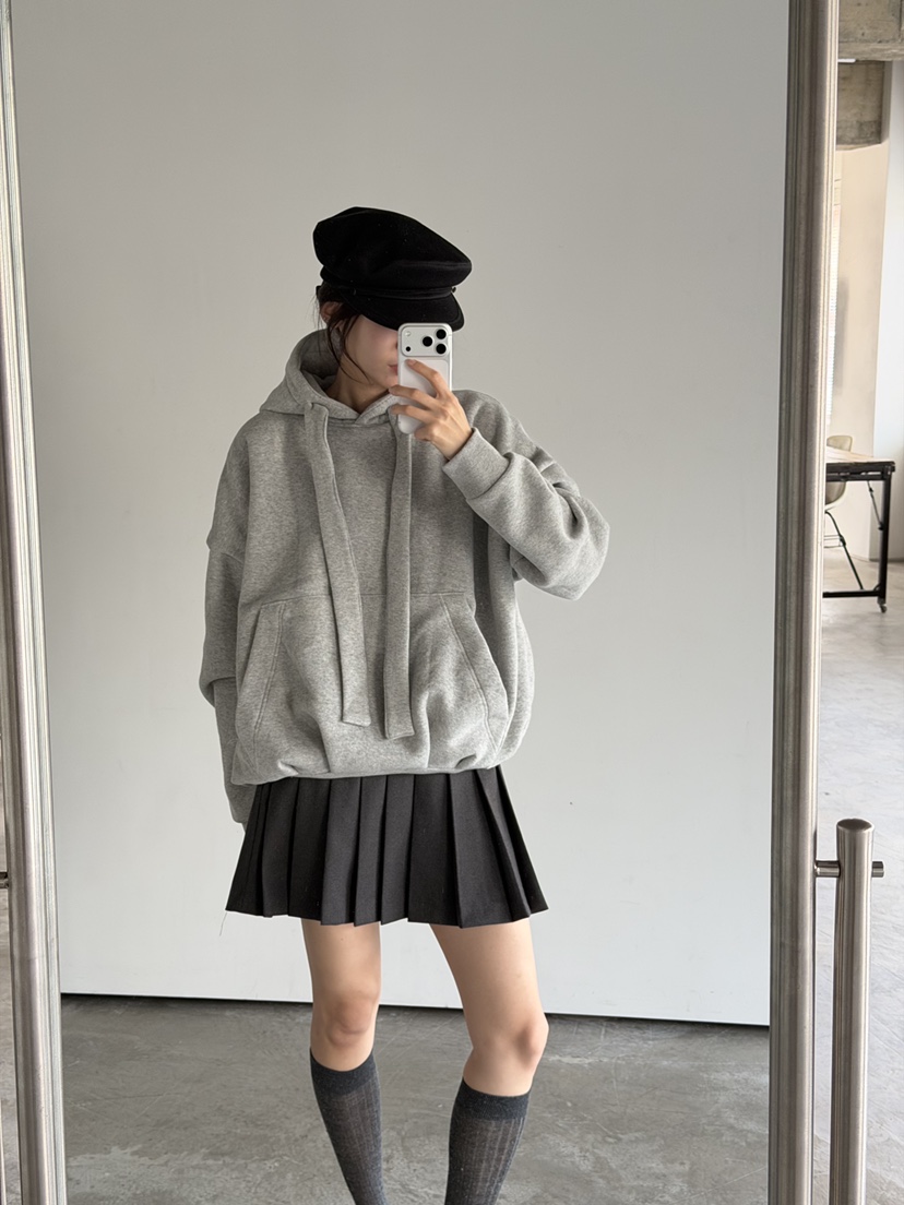 FOSET韓國代購㊣女裝新款休閑熱賣人氣推薦時尚真品25秋冬衛衣FOSET衛衣