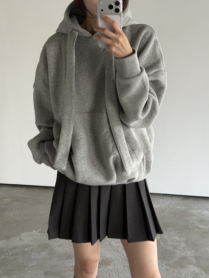 FOSET韓國代購㊣女裝新款休閑熱賣人氣推薦時尚真品25秋冬衛衣FOSET衛衣