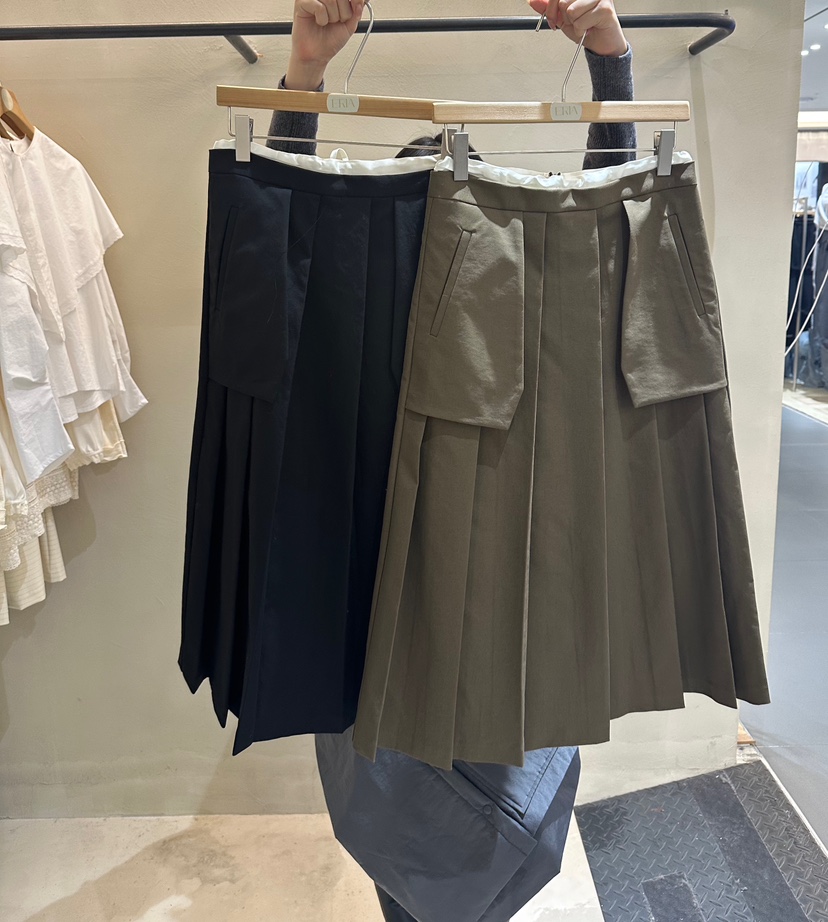 ERIA東大門㊣代購女裝新品時尚真品熱賣人氣推薦休閑25秋冬長裙ERIA/HUE長裙