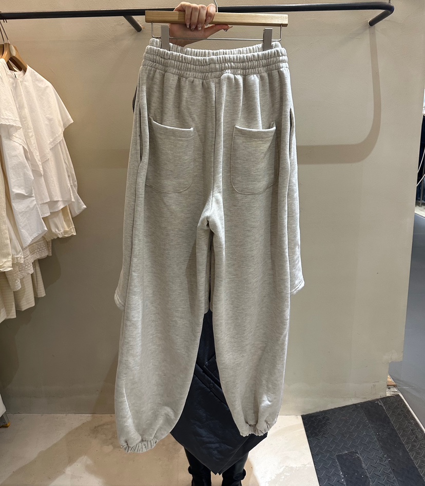 ERIA韓國直郵㊣女士新品25秋冬熱賣推薦時尚休閑人氣休閑褲ERIA/HUE休閑褲