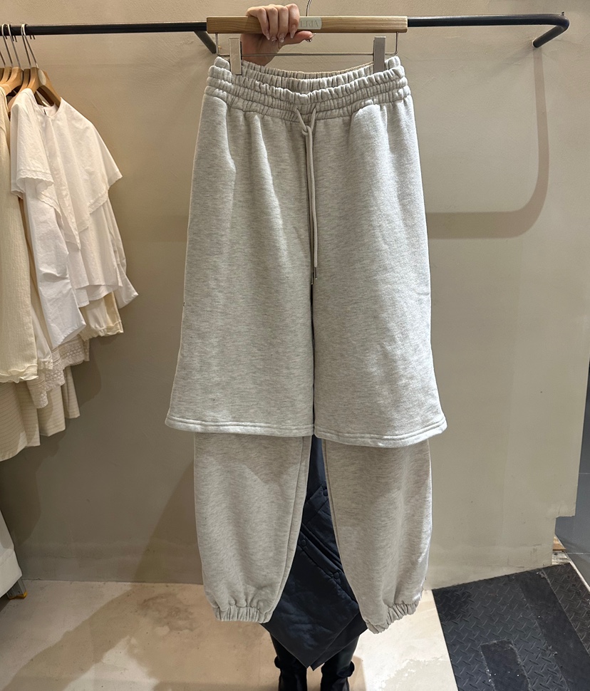 ERIA韓國直郵㊣女士新品25秋冬熱賣推薦時尚休閑人氣休閑褲ERIA/HUE休閑褲圖色1