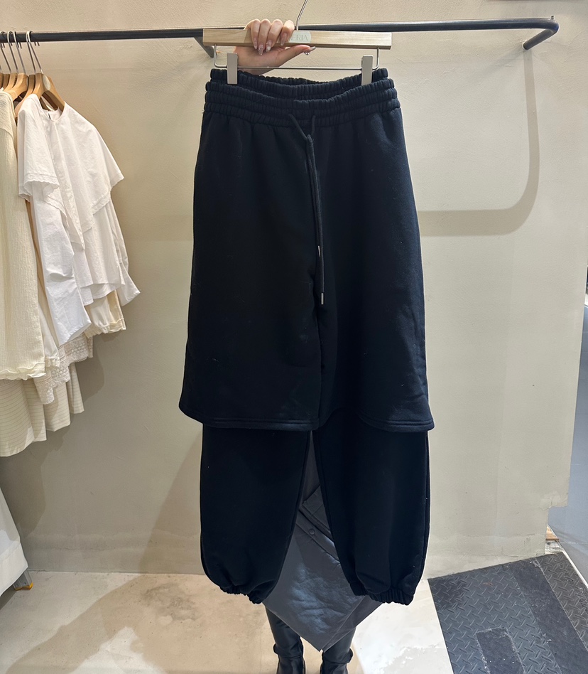 ERIA韓國直郵㊣女士新品25秋冬熱賣推薦時尚休閑人氣休閑褲ERIA/HUE休閑褲圖色2