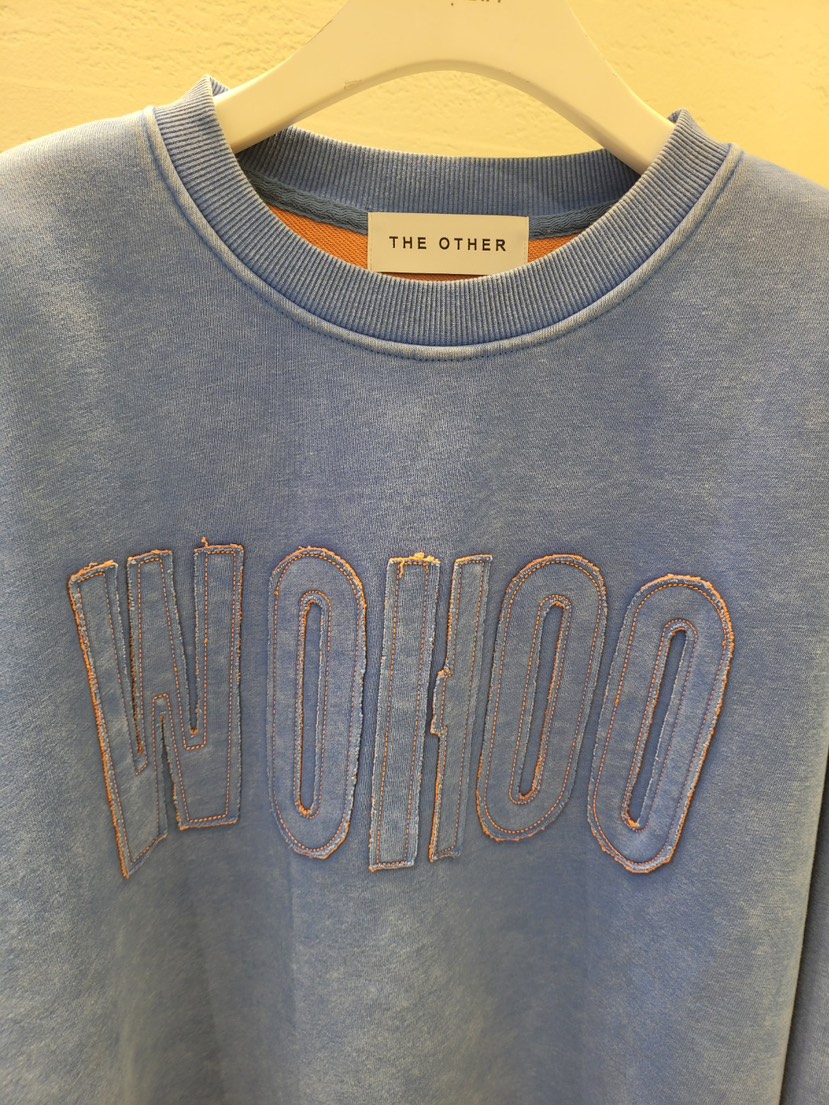 THE OTHER東大門㊣實拍女裝新款時尚休閑25秋冬衛衣雙排扣THE OTHER衛衣