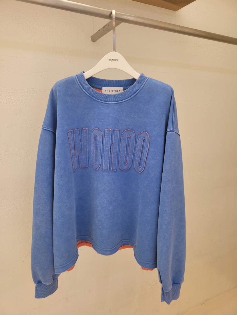 THE OTHER東大門㊣實拍女裝新款時尚休閑25秋冬衛衣雙排扣THE OTHER衛衣圖色1