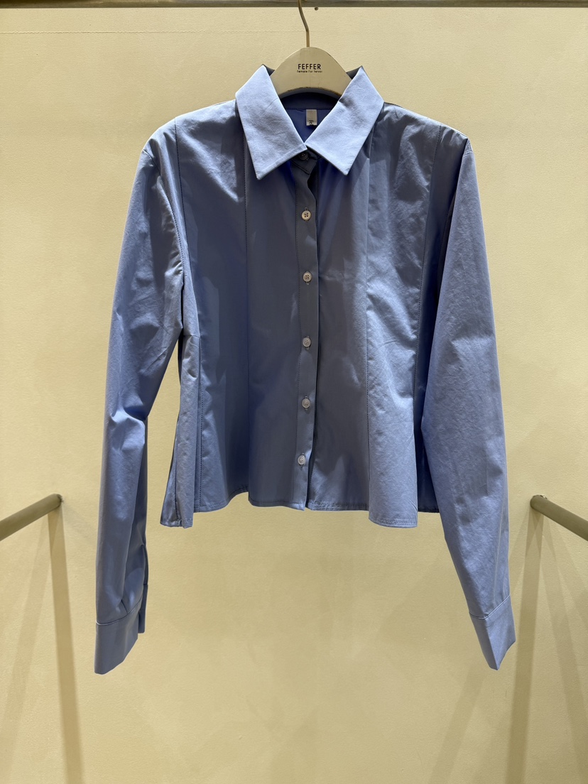 FEFFER韓國直郵㊣女裝新款25秋冬休閑職業真品熱賣襯衫蕾絲衫FEFFER襯衫/蕾絲衫圖色2