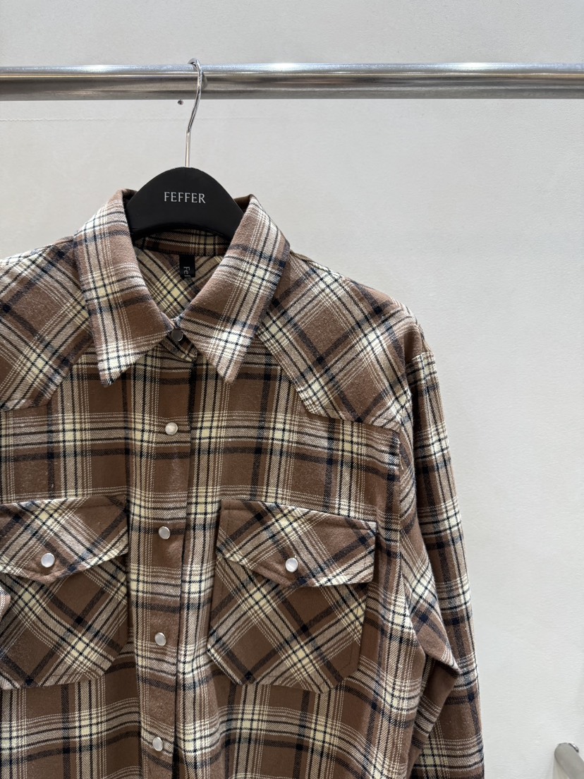 FEFFER韓國代購㊣女士新款人氣推薦25秋冬休閑時尚襯衫蕾絲衫FEFFER襯衫/蕾絲衫