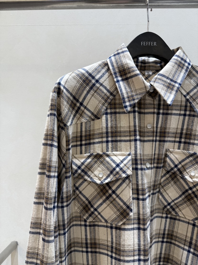 FEFFER韓國代購㊣女士新款人氣推薦25秋冬休閑時尚襯衫蕾絲衫FEFFER襯衫/蕾絲衫