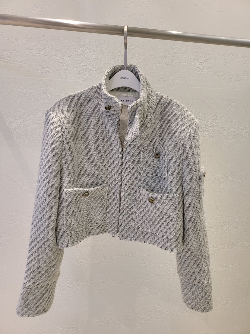 THE OTHER東大門㊣代購女士新品時尚熱賣真品職業25秋冬夾克THE OTHER夾克圖色1