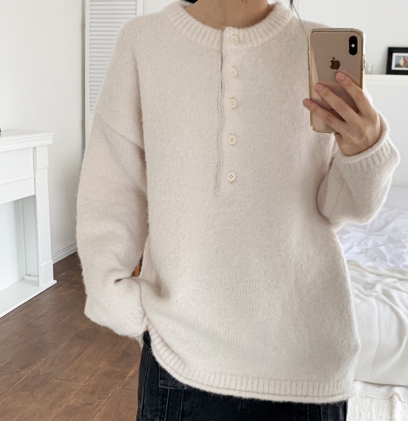 MABE韓國代購㊣女士新品熱賣時尚人氣推薦25秋冬真品針織衫MABE針織衫