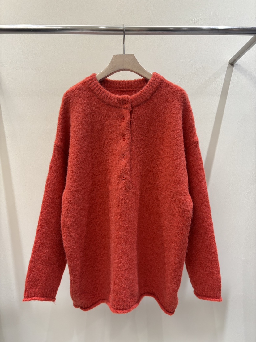 MABE韓國代購㊣女士新品熱賣時尚人氣推薦25秋冬真品針織衫MABE針織衫圖色2