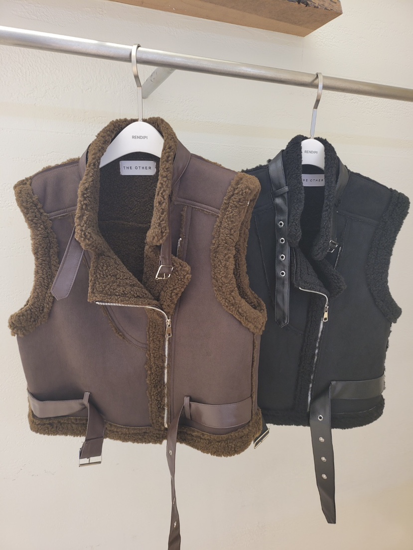 THE OTHER東大門㊣實拍女裝新款推薦職業休閑25秋冬真品馬甲THE OTHER馬甲