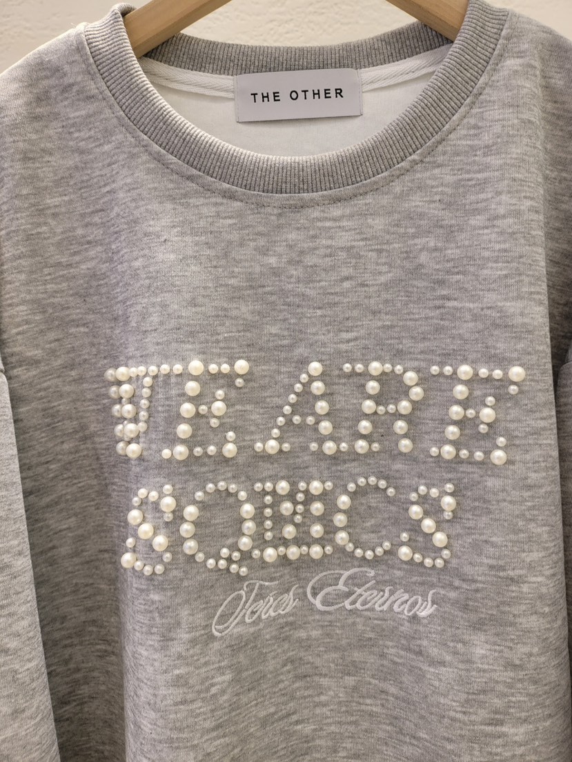 THE OTHER東大門㊣代購女士新品人氣真品時尚25秋冬衛衣蕾絲THE OTHER衛衣