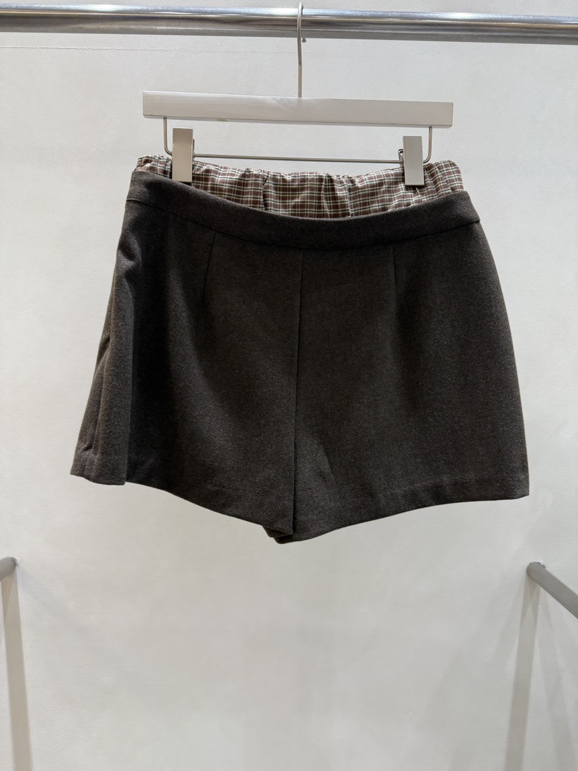 FEFFER韓國直郵㊣女裝新品休閑25秋冬時尚真品裙褲美利奴羊毛FEFFER裙褲