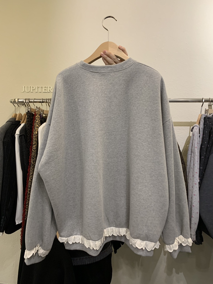 JUPITER東大門㊣直郵女士新品25秋冬時尚真品熱賣推薦休閑衛衣JUPITER衛衣