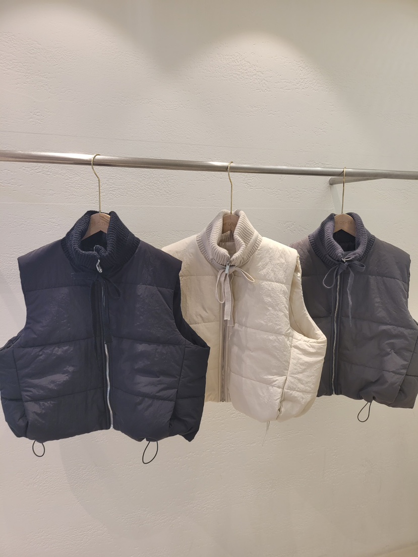 THE OTHER韓國直郵㊣女裝新品人氣25秋冬休閑真品推薦馬甲THE OTHER馬甲