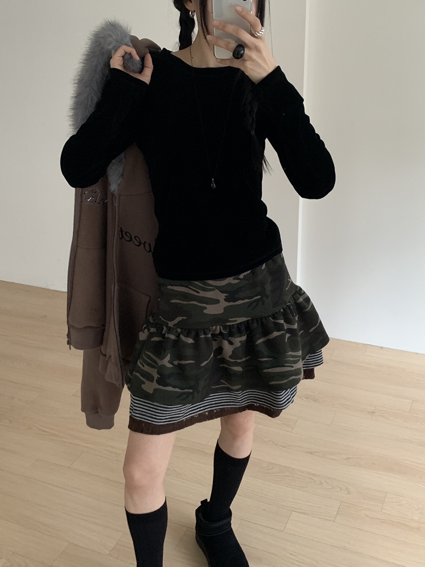 MORE THAN-P東大門㊣代購女士新品時尚職業人氣熱賣推薦短裙MORE THAN短裙