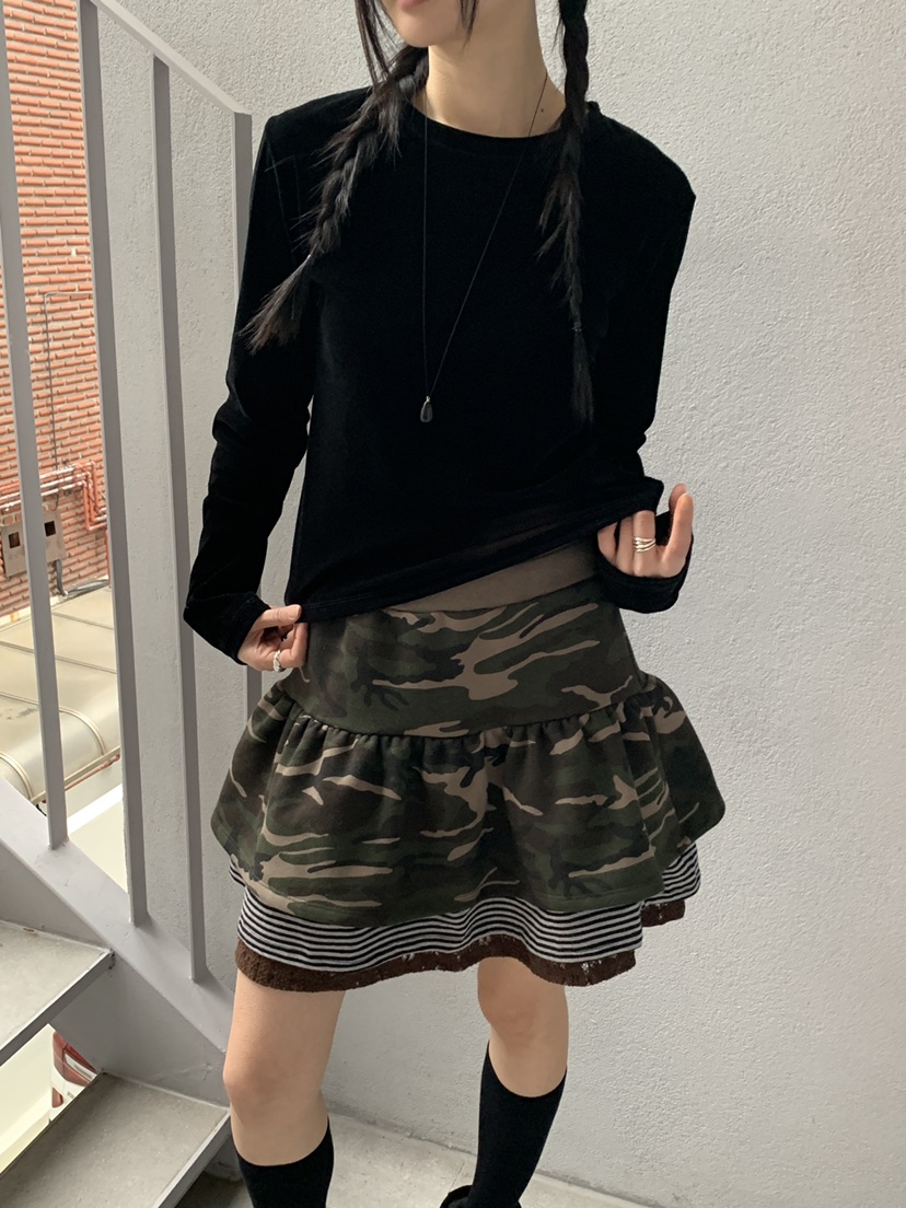 MORE THAN-P東大門㊣代購女士新品時尚職業人氣熱賣推薦短裙MORE THAN短裙