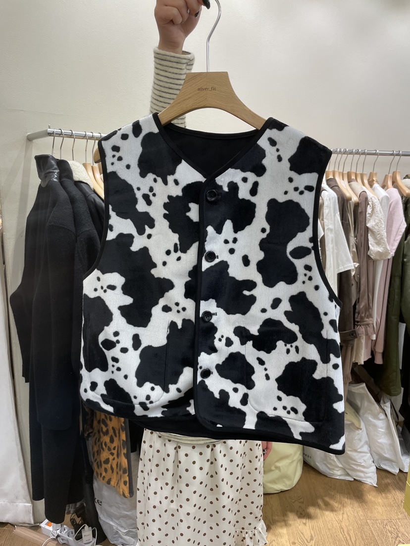 AUVERFIT韓國直郵㊣女裝新款人氣時尚真品休閑推薦馬甲里外穿AUVERFIT馬甲圖色2