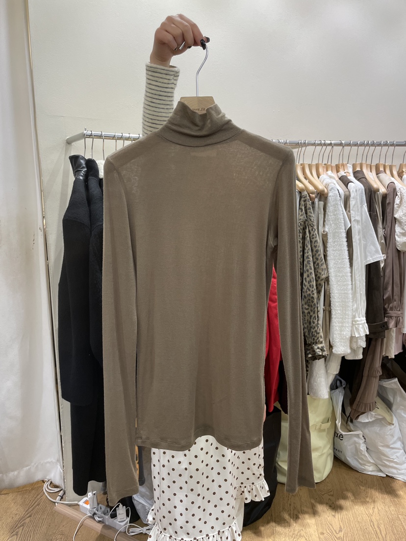 AUVERFIT東大門㊣實拍女士新品休閑人氣熱賣職業推薦長袖T恤AUVERFIT長袖T恤圖色2