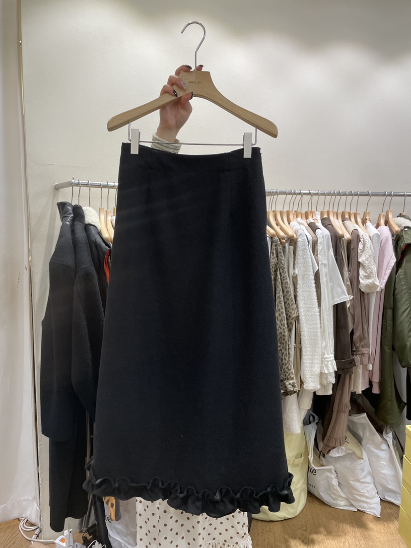 AUVERFIT韓國直郵㊣女裝新款休閑推薦25秋冬時尚人氣真品長裙AUVERFIT長裙圖色3