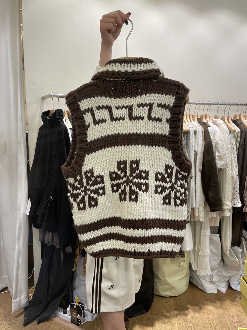 AUVERFIT東大門㊣代購女士新款休閑熱賣推薦時尚人氣馬甲手工AUVERFIT馬甲