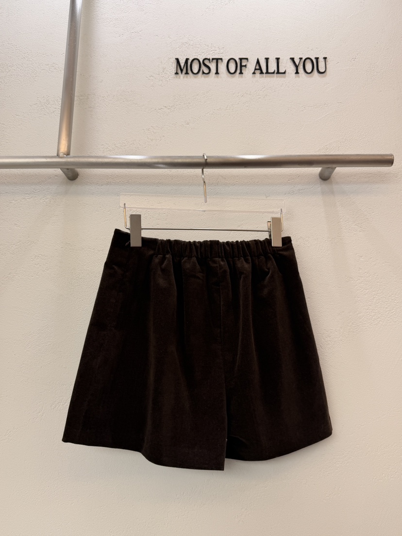 MOST OF ALL U韓國直郵㊣女裝新款熱賣職業推薦時尚裙褲MOST OF ALL U裙褲圖色2黑色
