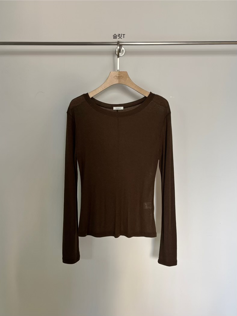 VERGAMOT東大門㊣代購女士新款25秋冬休閑真品時尚熱賣長袖T恤VERGAMOT長袖T恤圖色2