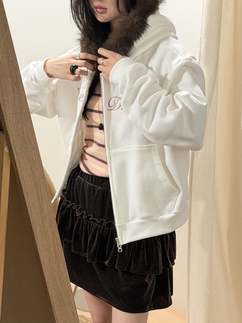 MORE THAN-P韓國代購㊣女士新款熱賣休閑時尚夾克拉鏈修身MORE THAN夾克