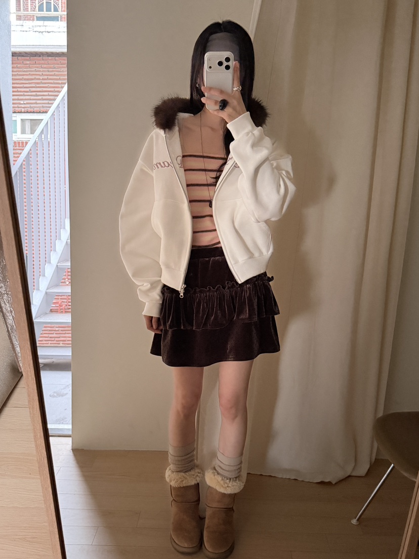 MORE THAN-P韓國代購㊣女士新款熱賣休閑時尚夾克拉鏈修身MORE THAN夾克