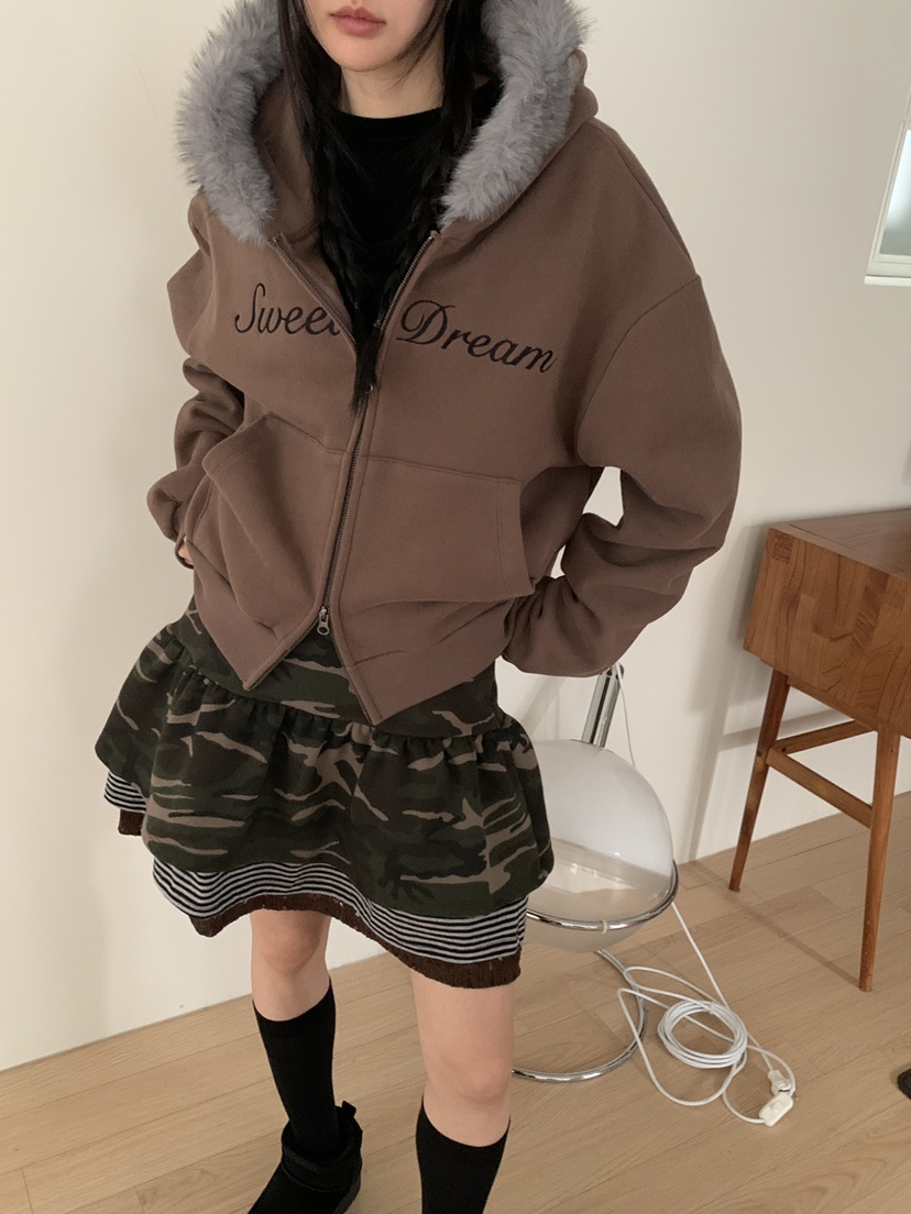 MORE THAN-P韓國代購㊣女士新款熱賣休閑時尚夾克拉鏈修身MORE THAN夾克