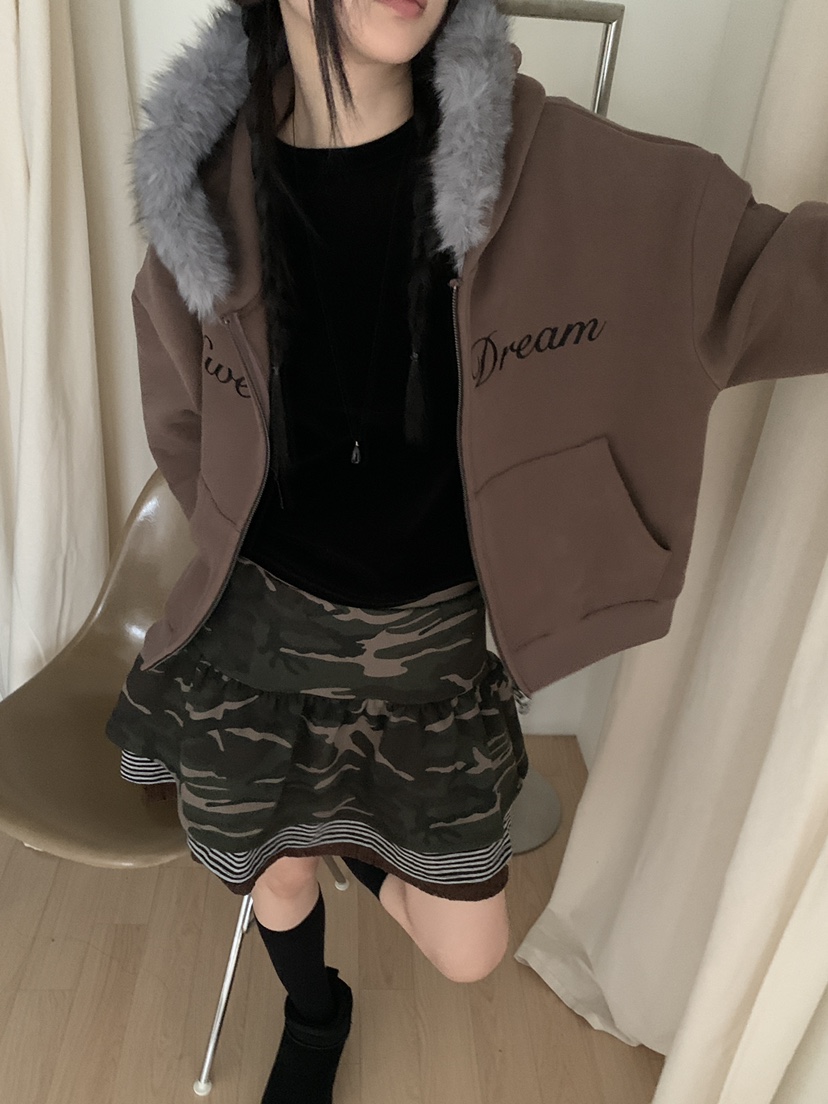 MORE THAN-P韓國代購㊣女士新款熱賣休閑時尚夾克拉鏈修身MORE THAN夾克