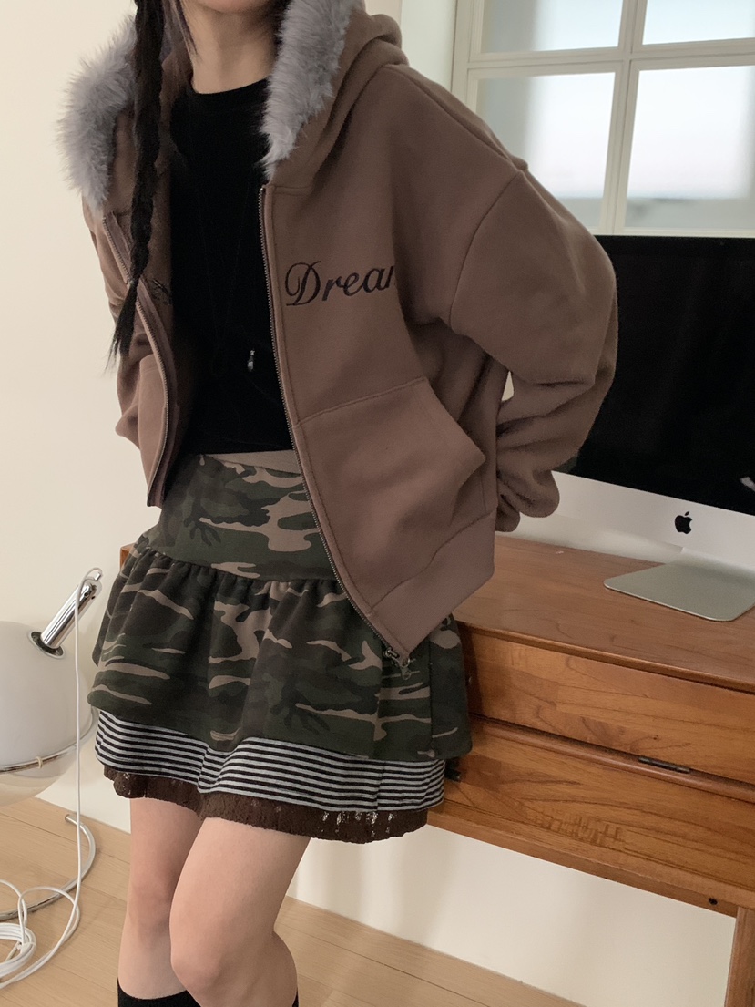 MORE THAN-P韓國代購㊣女士新款熱賣休閑時尚夾克拉鏈修身MORE THAN夾克