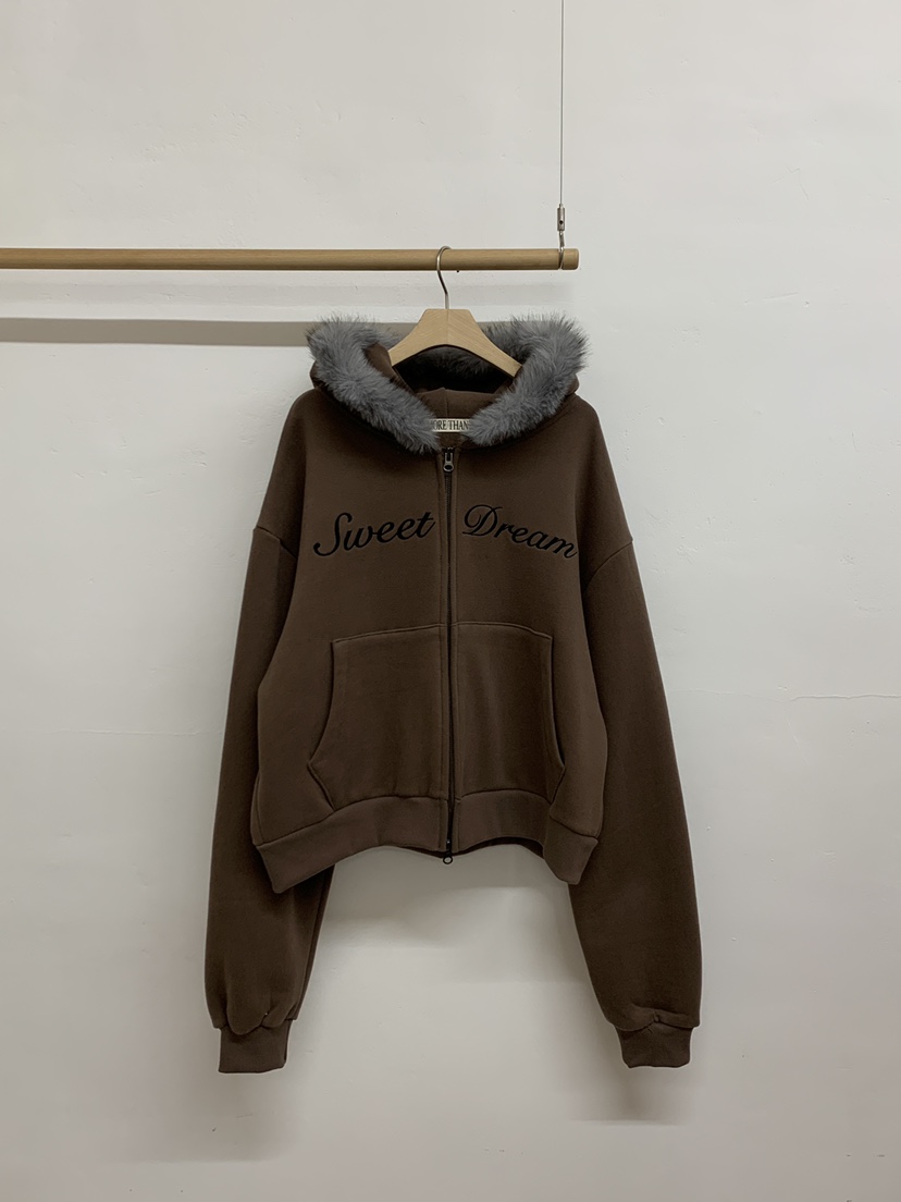 MORE THAN-P韓國代購㊣女士新款熱賣休閑時尚夾克拉鏈修身MORE THAN夾克圖色2