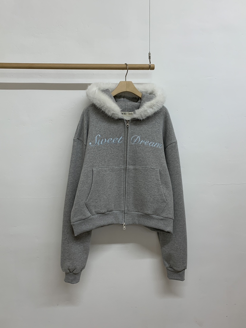 MORE THAN-P韓國代購㊣女士新款熱賣休閑時尚夾克拉鏈修身MORE THAN夾克圖色3