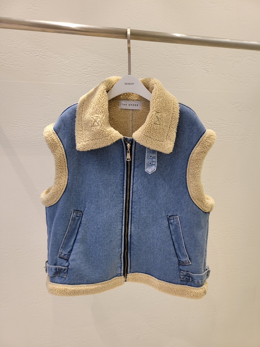 THE OTHER東大門㊣實拍女士新款時尚熱賣職業推薦25秋冬馬甲THE OTHER馬甲