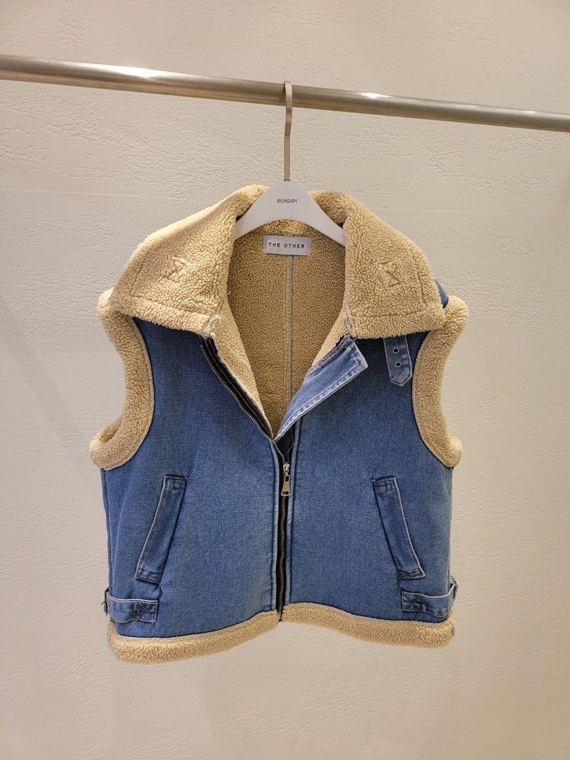 THE OTHER東大門㊣實拍女士新款時尚熱賣職業推薦25秋冬馬甲THE OTHER馬甲