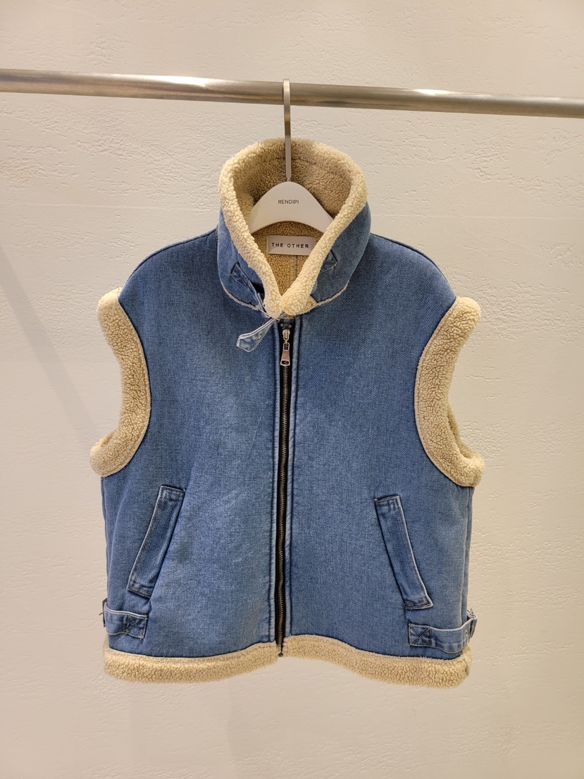 THE OTHER東大門㊣實拍女士新款時尚熱賣職業推薦25秋冬馬甲THE OTHER馬甲圖色1