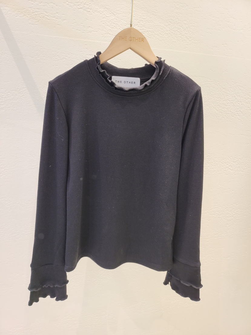 THE OTHER韓國代購㊣女裝新款25秋冬休閑真品人氣長袖T恤雙層THE OTHER長袖T恤圖色3