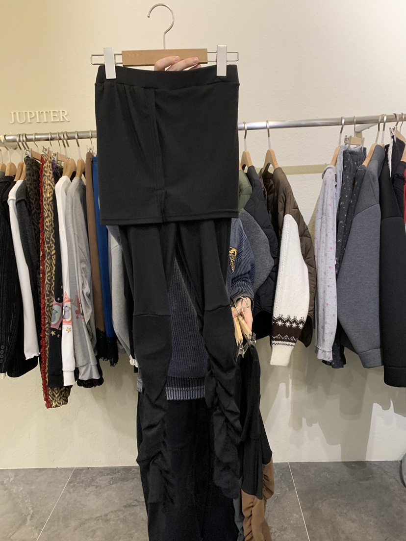 JUPITER東大門㊣代購女裝新款職業人氣熱賣25秋冬裙褲緊身褲JUPITER裙褲圖色2