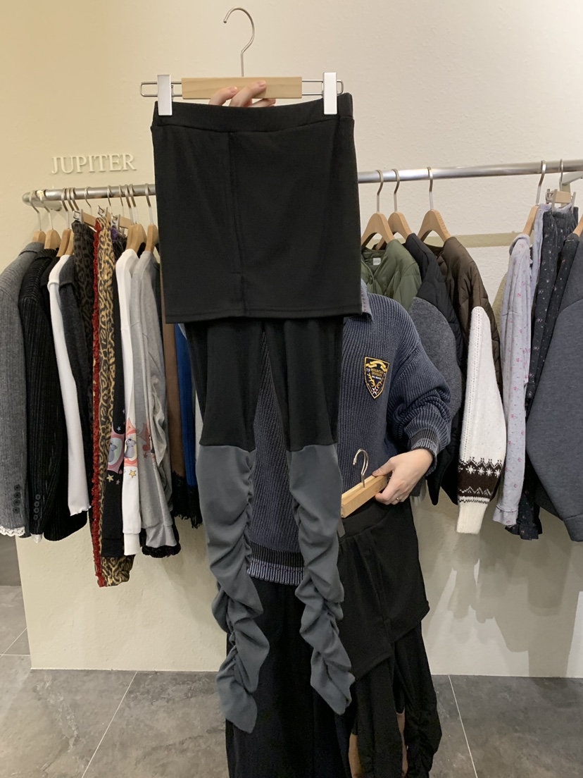 JUPITER東大門㊣代購女裝新款職業人氣熱賣25秋冬裙褲緊身褲JUPITER裙褲圖色3