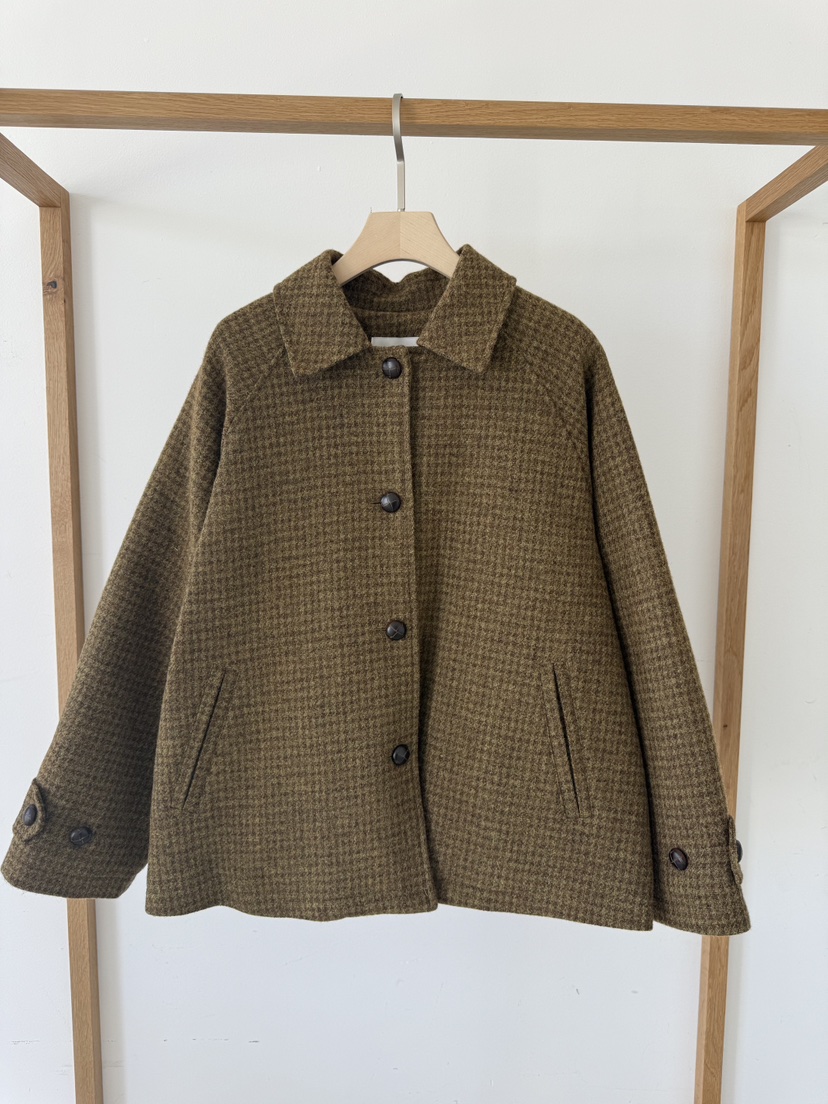 MUSHROOM-A東大門㊣代購女裝新品職業熱賣時尚推薦25秋冬夾克MUSHROOM夾克圖色1