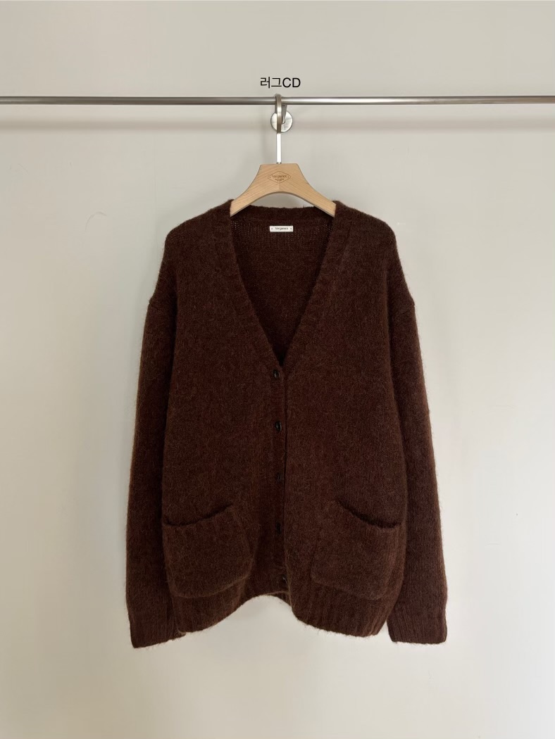 VERGAMOT韓國直郵㊣女士新款時尚25秋冬真品人氣針織衫口袋VERGAMOT針織衫圖色2