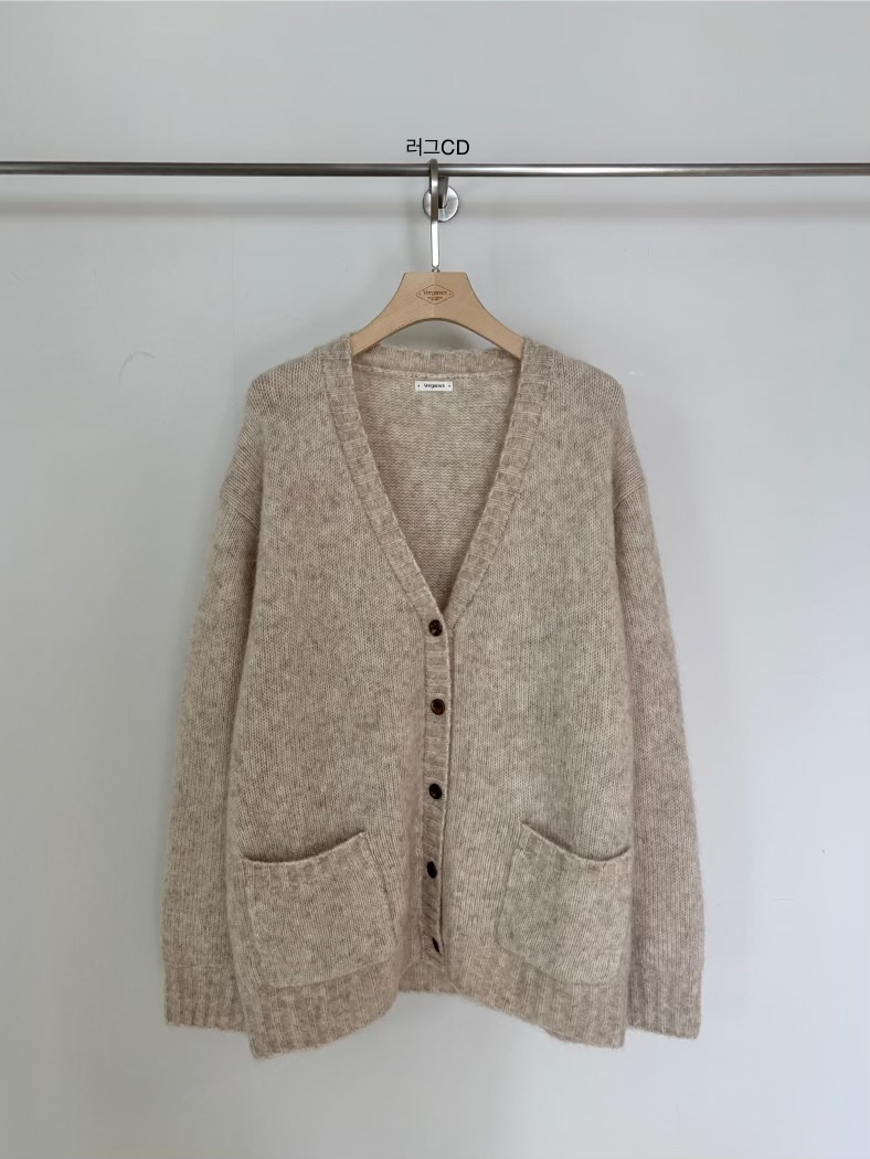 VERGAMOT韓國直郵㊣女士新款時尚25秋冬真品人氣針織衫口袋VERGAMOT針織衫圖色4