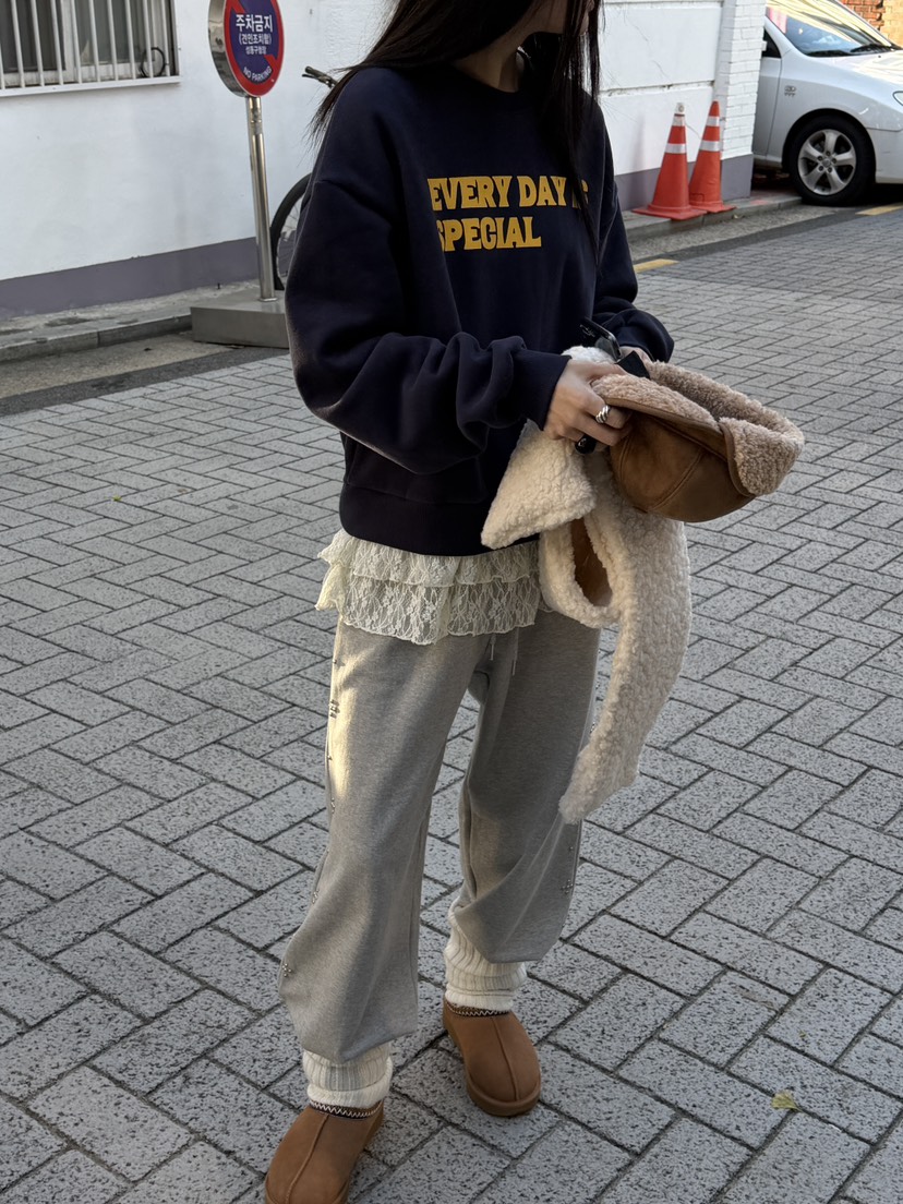 MORE THAN-P韓國直郵㊣女裝新款推薦職業休閑時尚人氣衛衣MORE THAN衛衣