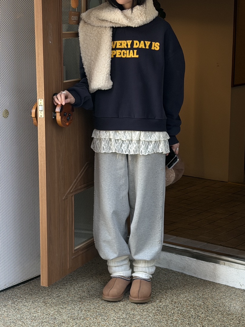 MORE THAN-P韓國直郵㊣女裝新款推薦職業休閑時尚人氣衛衣MORE THAN衛衣