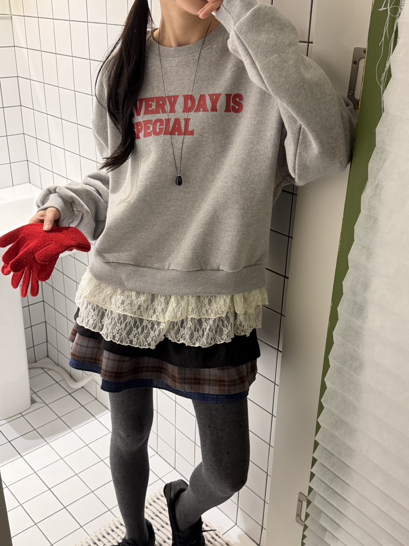 MORE THAN-P韓國直郵㊣女裝新款推薦職業休閑時尚人氣衛衣MORE THAN衛衣