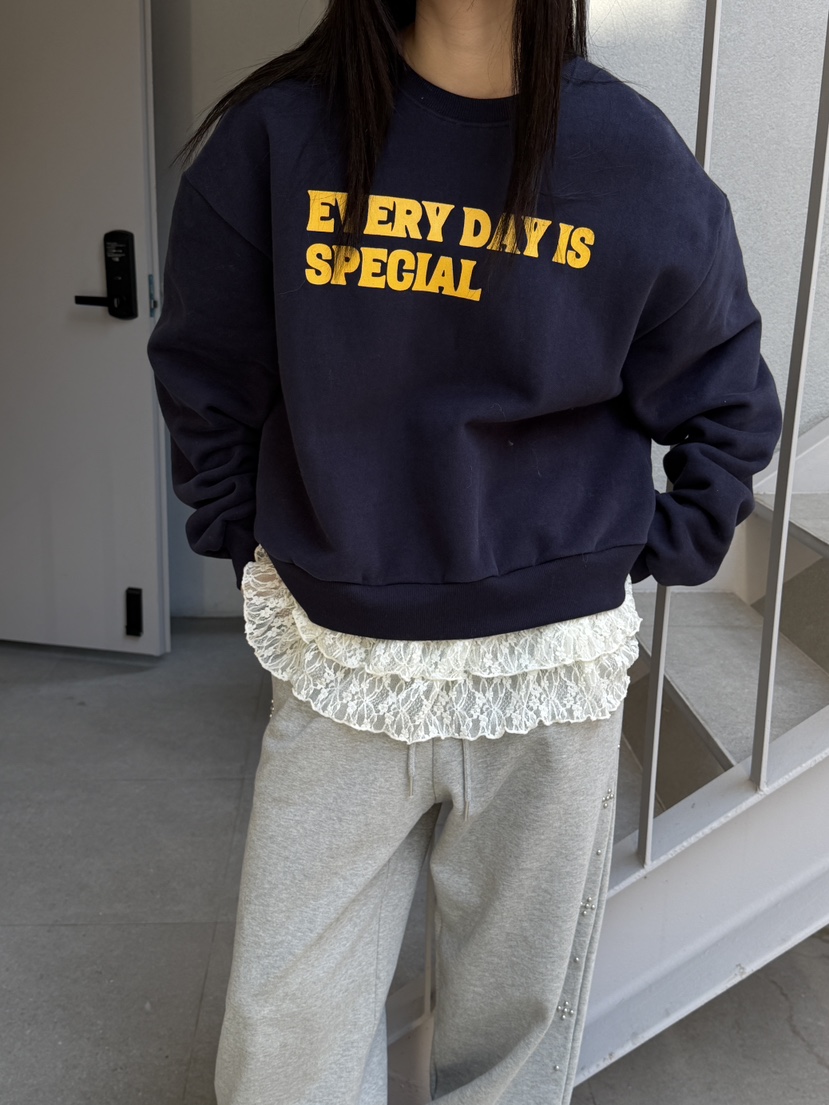 MORE THAN-P韓國直郵㊣女裝新款推薦職業休閑時尚人氣衛衣MORE THAN衛衣