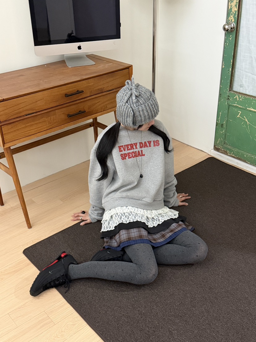 MORE THAN-P韓國直郵㊣女裝新款推薦職業休閑時尚人氣衛衣MORE THAN衛衣